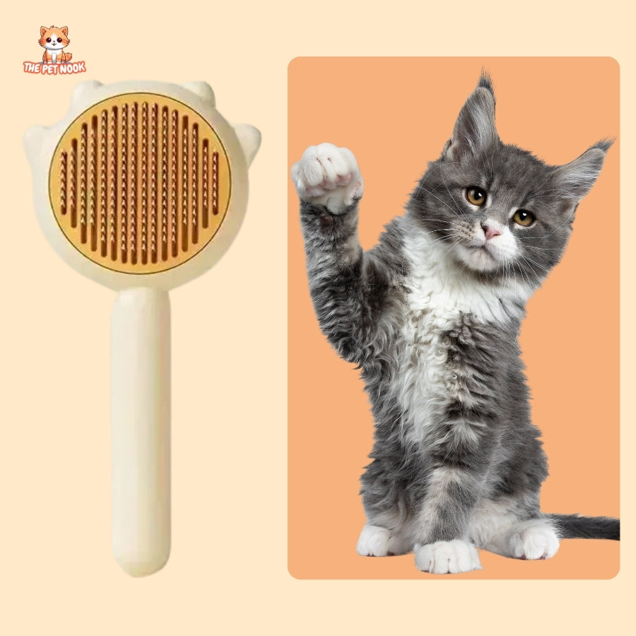 All-in-One Grooming Brush for Cats & Dogs