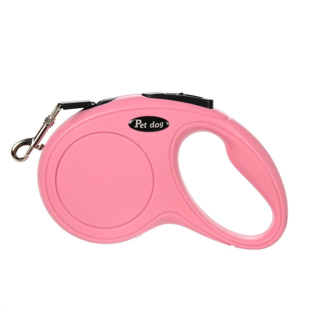 Retractable Pet Leash 3m/5m – For Small & Medium Dogs
