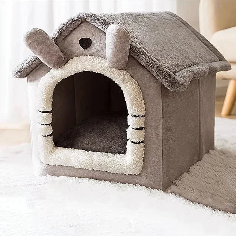 Indoor Winter Cat Dog House Deep Sleep Comfort Bed New Pet Nest Pets Tent Basket Cat Cave Cozy Dog Sofa Warm Cats Accessories