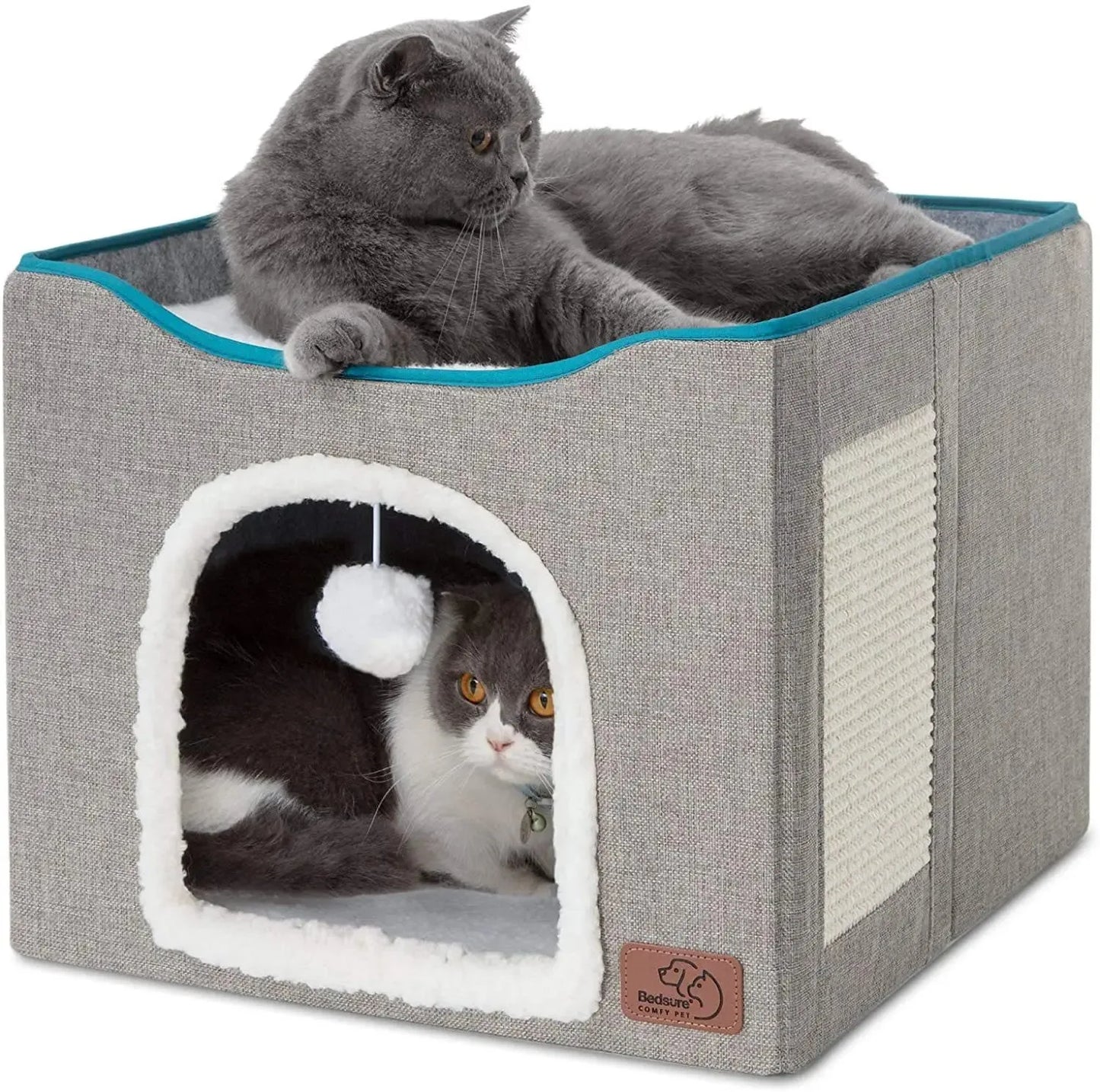 Winter Cat Bed – Warm House for Cats & Kittens