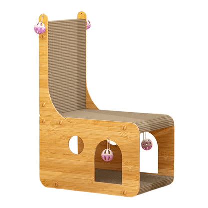 Cardboard Cat Scratcher House For Big Small Cat Funny Large Cardboard Cat House For Home Travel