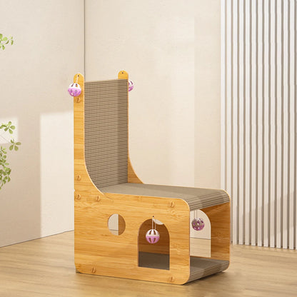 Cardboard Cat Scratcher House For Big Small Cat Funny Large Cardboard Cat House For Home Travel
