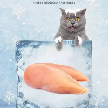20/50g Cat Food Freeze-dried Chicken Cat Food of Dogs Pet Dry Food Pet Supplies Freeze-dried Chicken Granules Rich in Nutrition