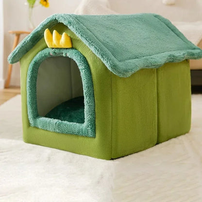 Indoor Winter Cat Dog House Deep Sleep Comfort Bed New Pet Nest Pets Tent Basket Cat Cave Cozy Dog Sofa Warm Cats Accessories
