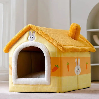 Indoor Winter Cat Dog House Deep Sleep Comfort Bed New Pet Nest Pets Tent Basket Cat Cave Cozy Dog Sofa Warm Cats Accessories
