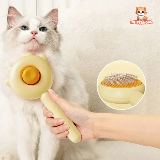 Cat comb dog brush magic massage comb cleaning and beauty comb pet supplies