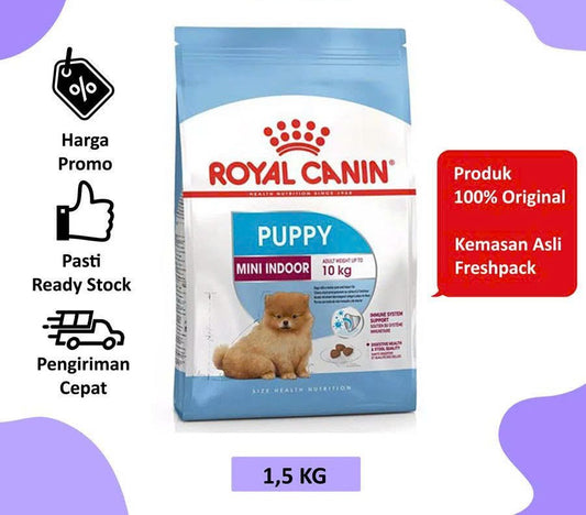 Royal Canin Mini Indoor Puppy 1.5kg - Promo Price